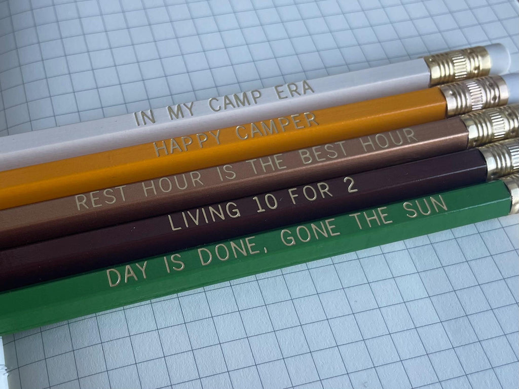 Camp Counsellor Pencil Set