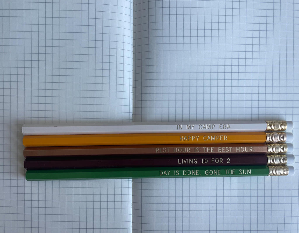 Camp Counsellor Pencil Set